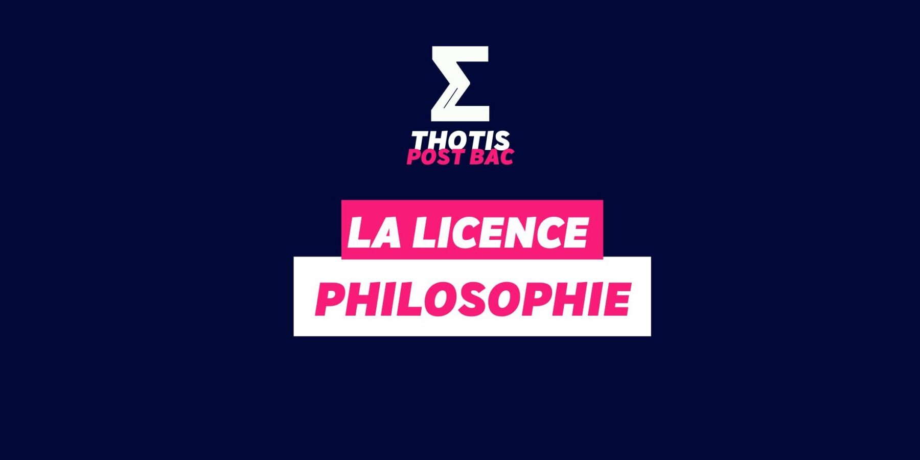 Licence Philosophie Licence Philosophie