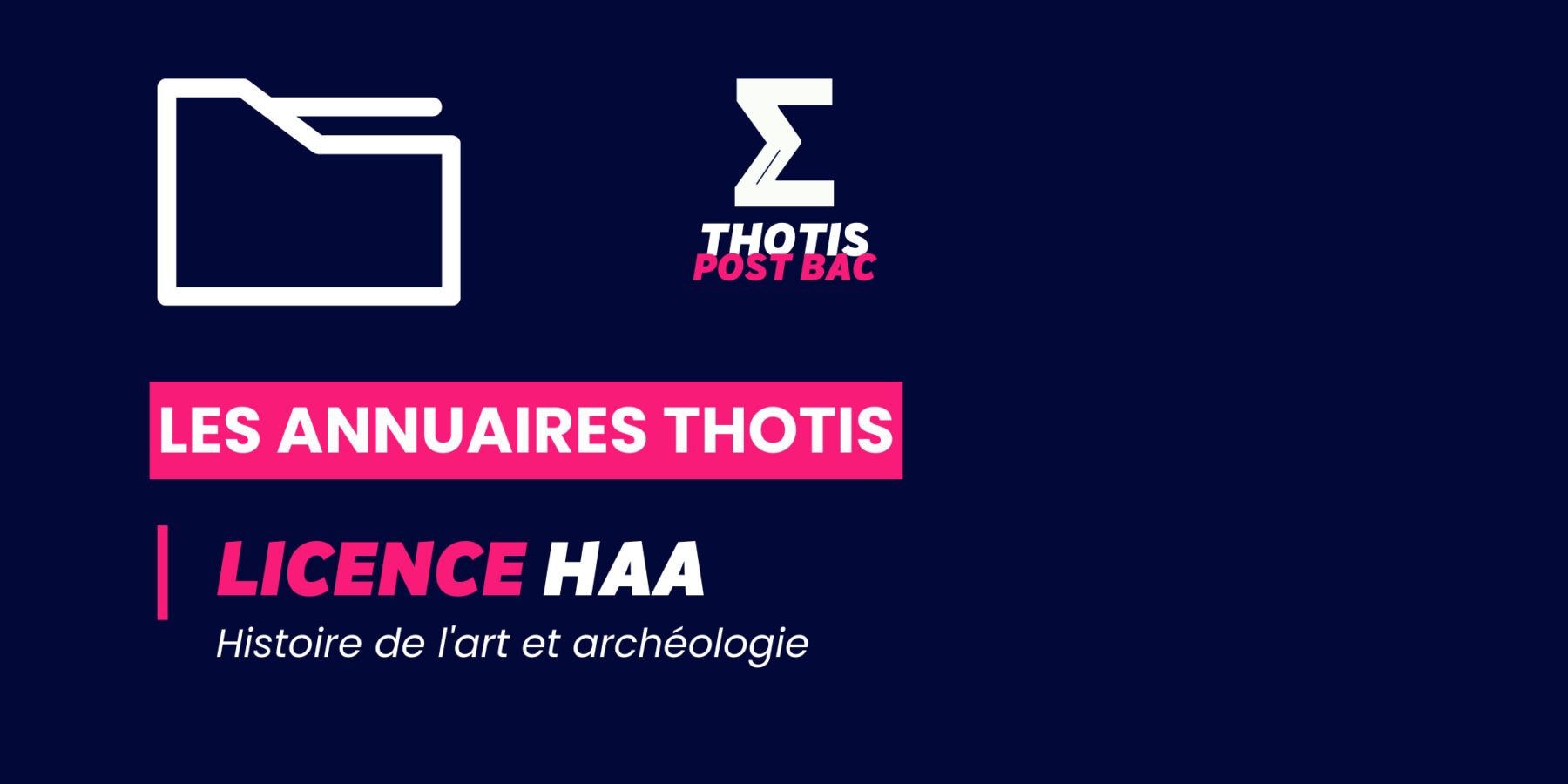 Annuaire Thotis – Licence Histoire de l’Art et Archéologie Annuaire Thotis - Licence HAA