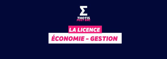 Licence Economie-gestion Licence Economie-gestion