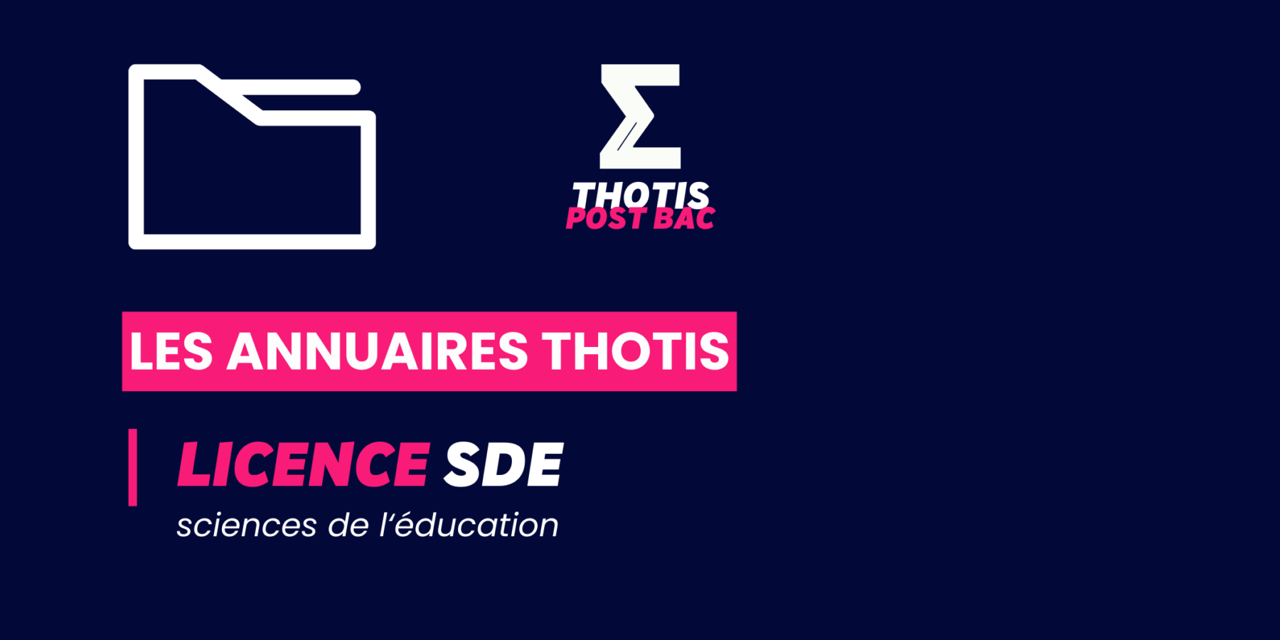Licence sciences de l‘éducation_Annuaire_Thotis Licence sciences de l‘éducation_Annuaire_Thotis