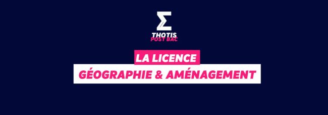 licence Géographie & Aménagement