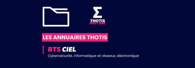 Annuaire Thotis - BTS CIEL