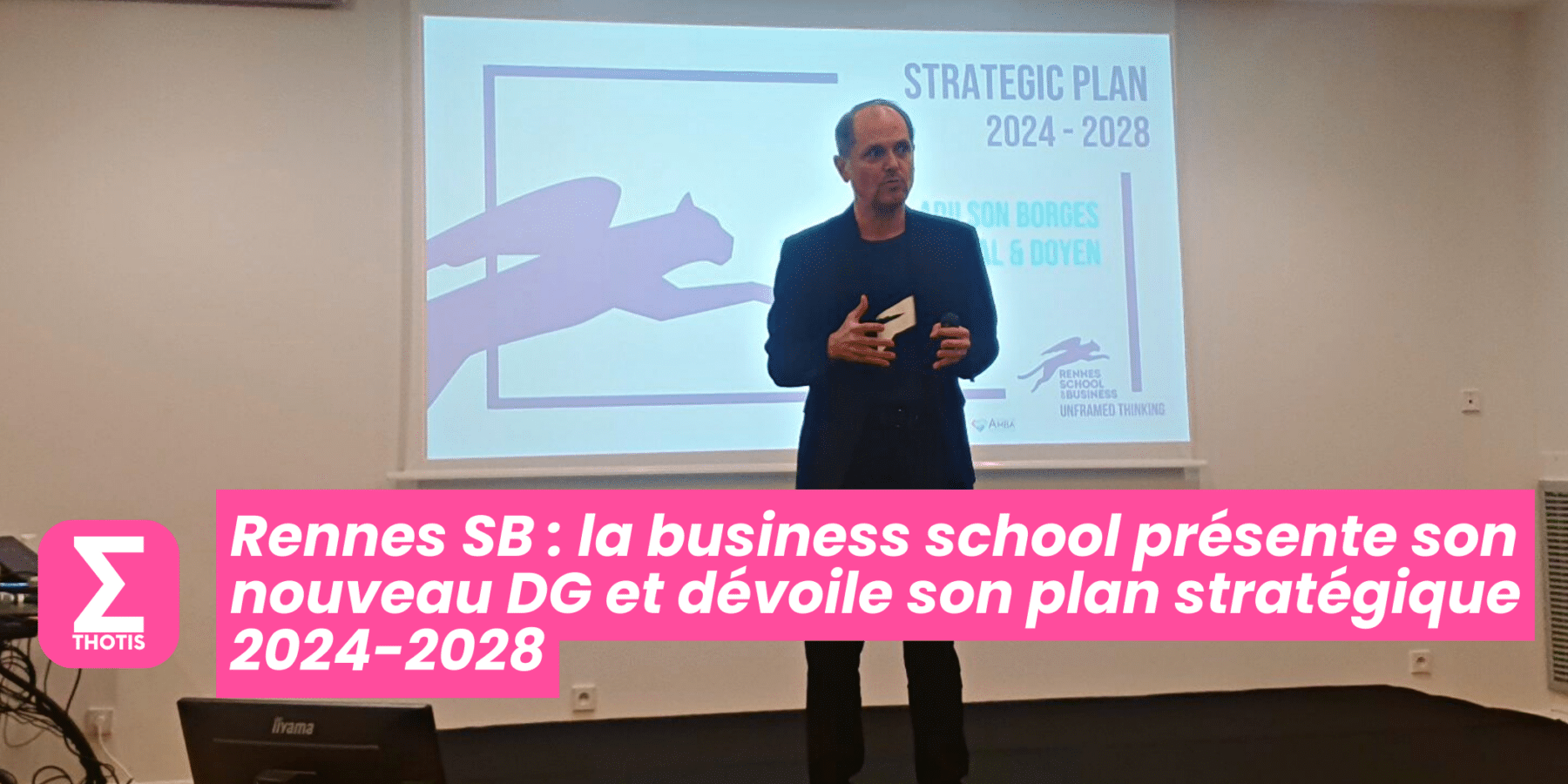 Rennes SB la business school présente son nouveau DG et dévoile son plan stratégique 2024-2028
