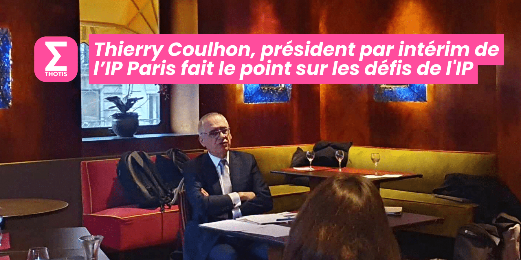 Thierry Coulhon, président par intérim de l’IP Paris fait le point sur les défis de l’IP