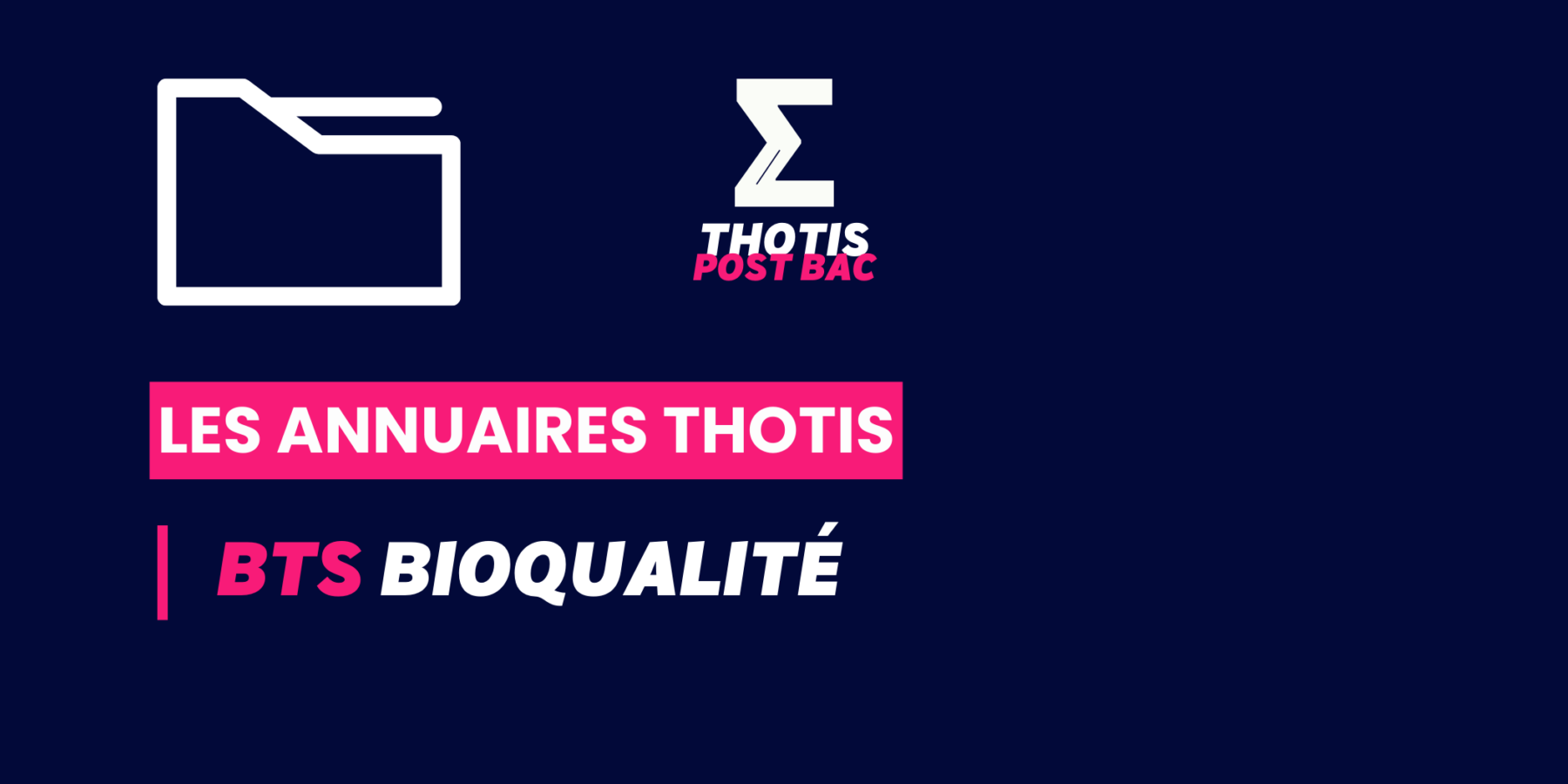 BTS_Bioqualité_Annuaire_Thotis BTS_Bioqualité_Annuaire_Thotis