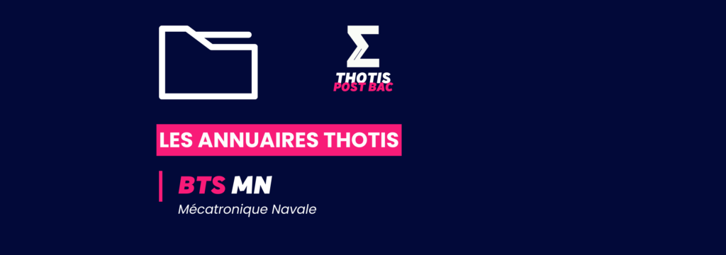 Annuaire Thotis - BTS Mécatronique Navale