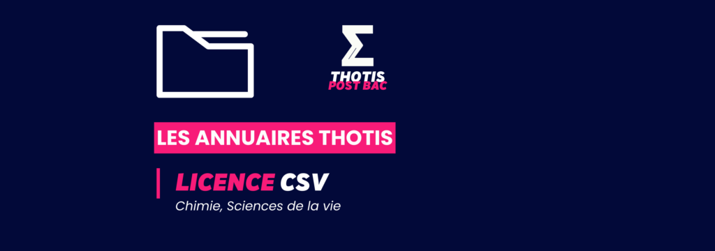 Annuaire Thotis - Licence CSV
