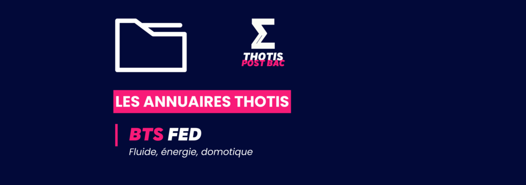 Annuaire Thotis - BTS FED