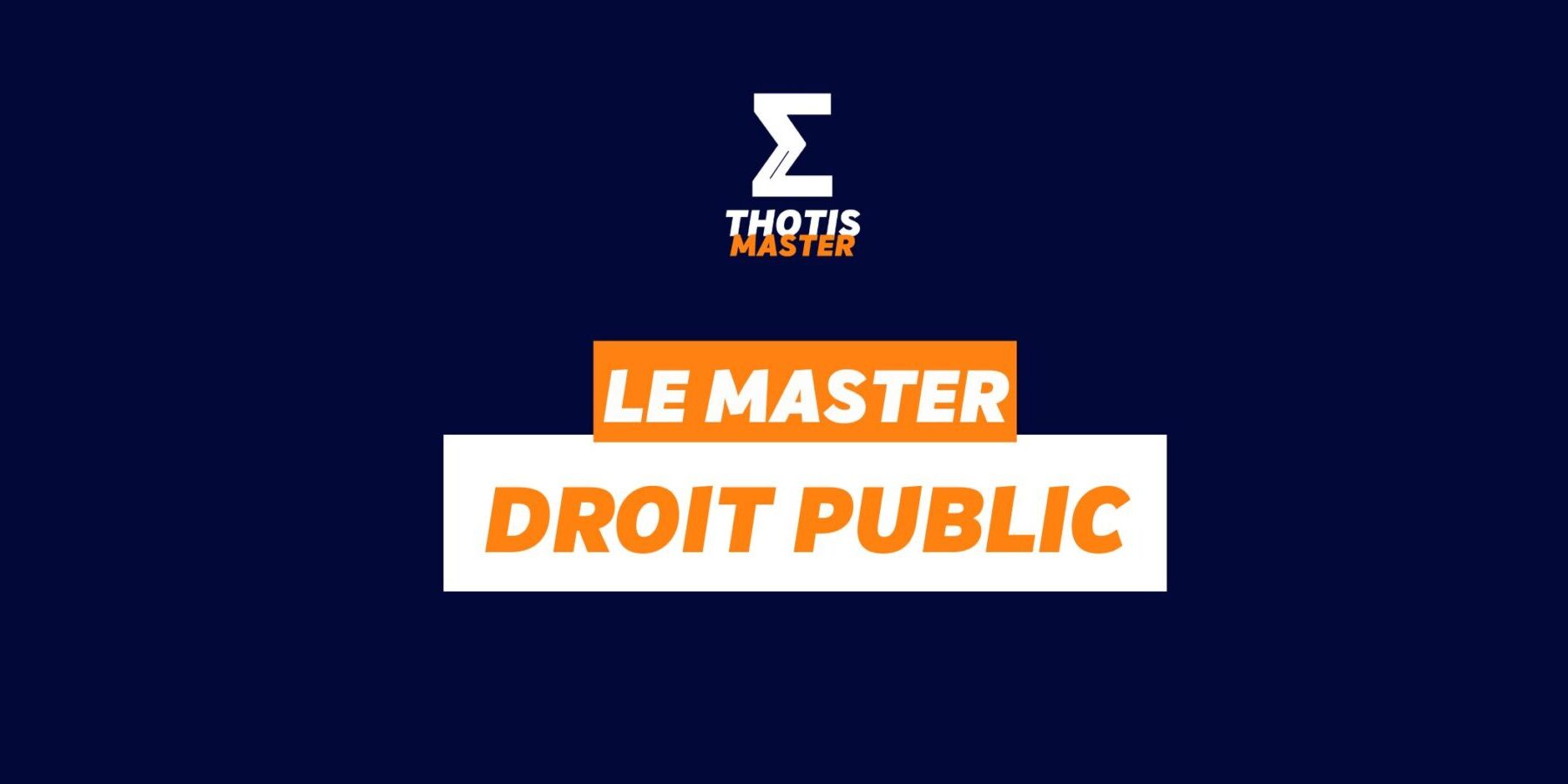 Master Droit Public Master Droit Public