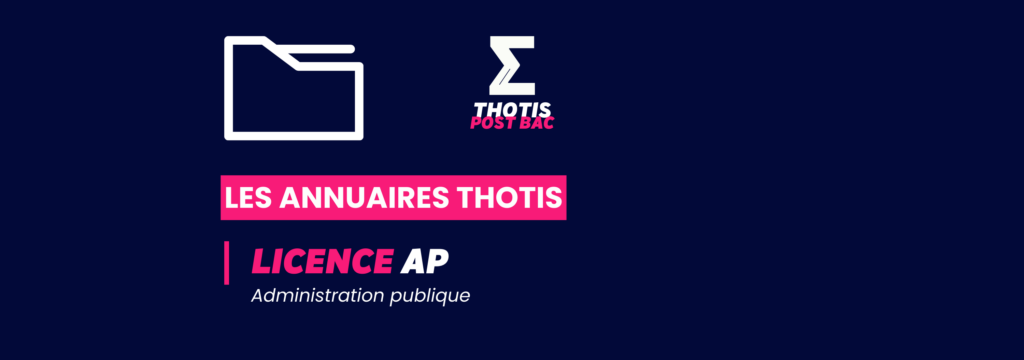 Annuaires Thotis - Licence AP