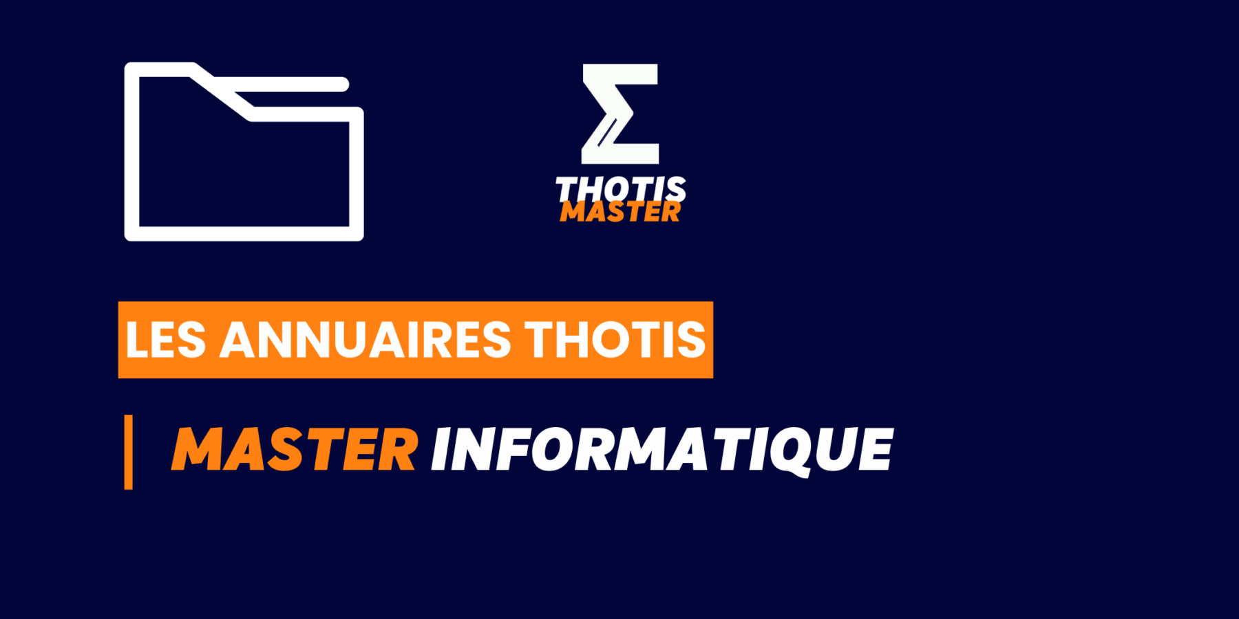 MASTER_informatique_Annuaire_Thotis MASTER_informatique_Annuaire_Thotis
