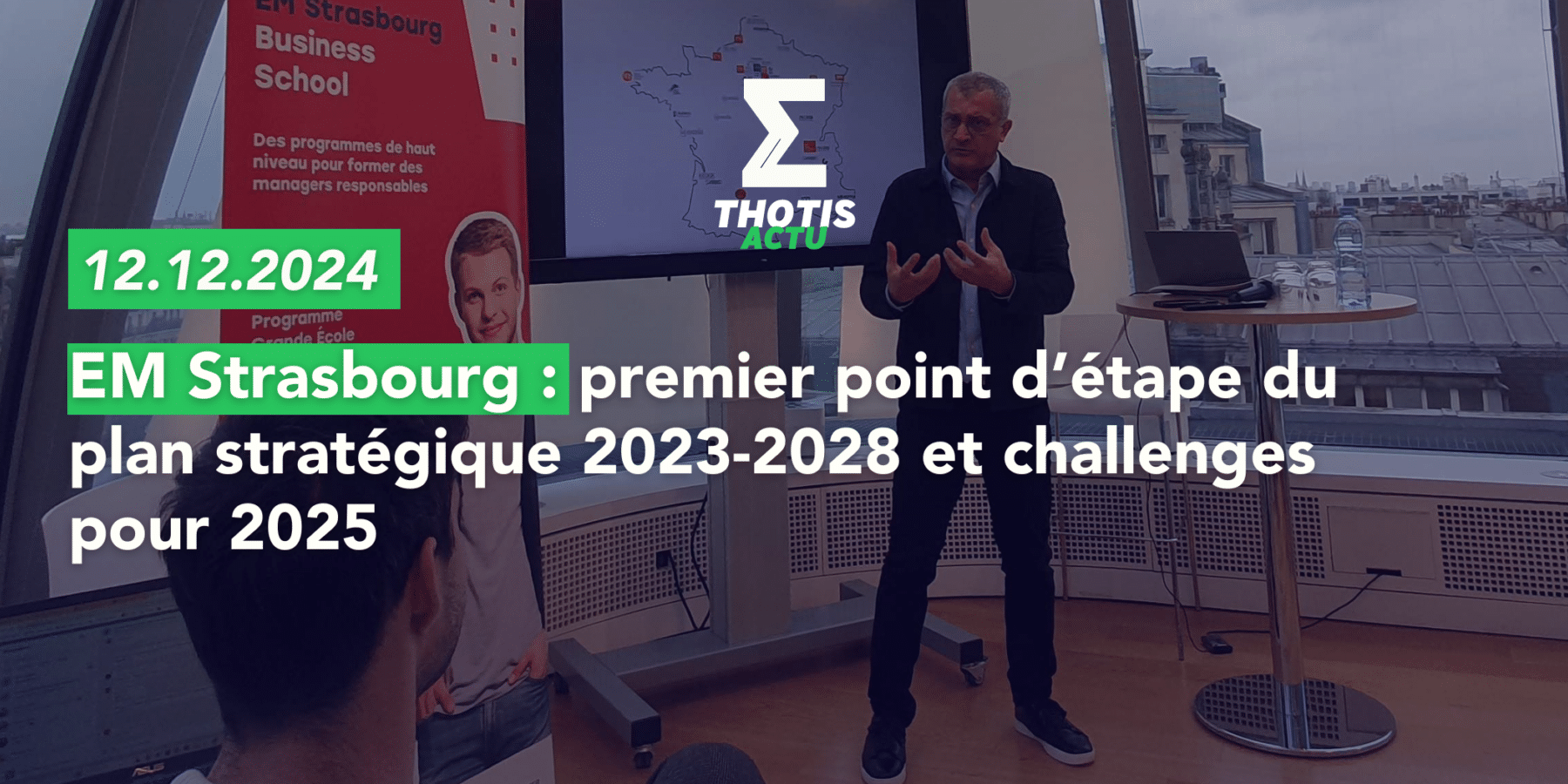 EM Strasbourg premier point d’étape sur le plan stratégique 2023-2028 et challenges pour 2025