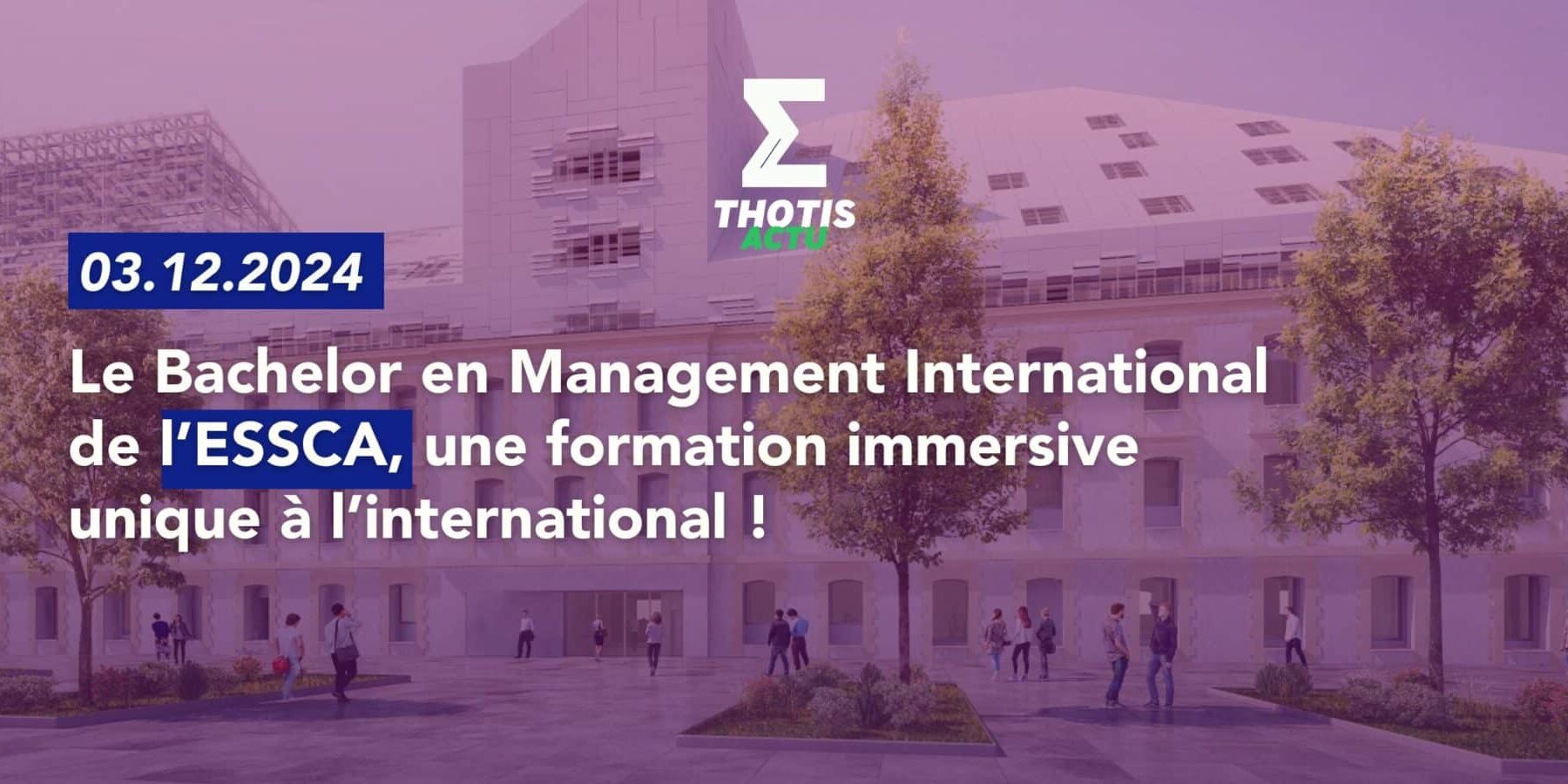 ESSCA Bachelor Management International