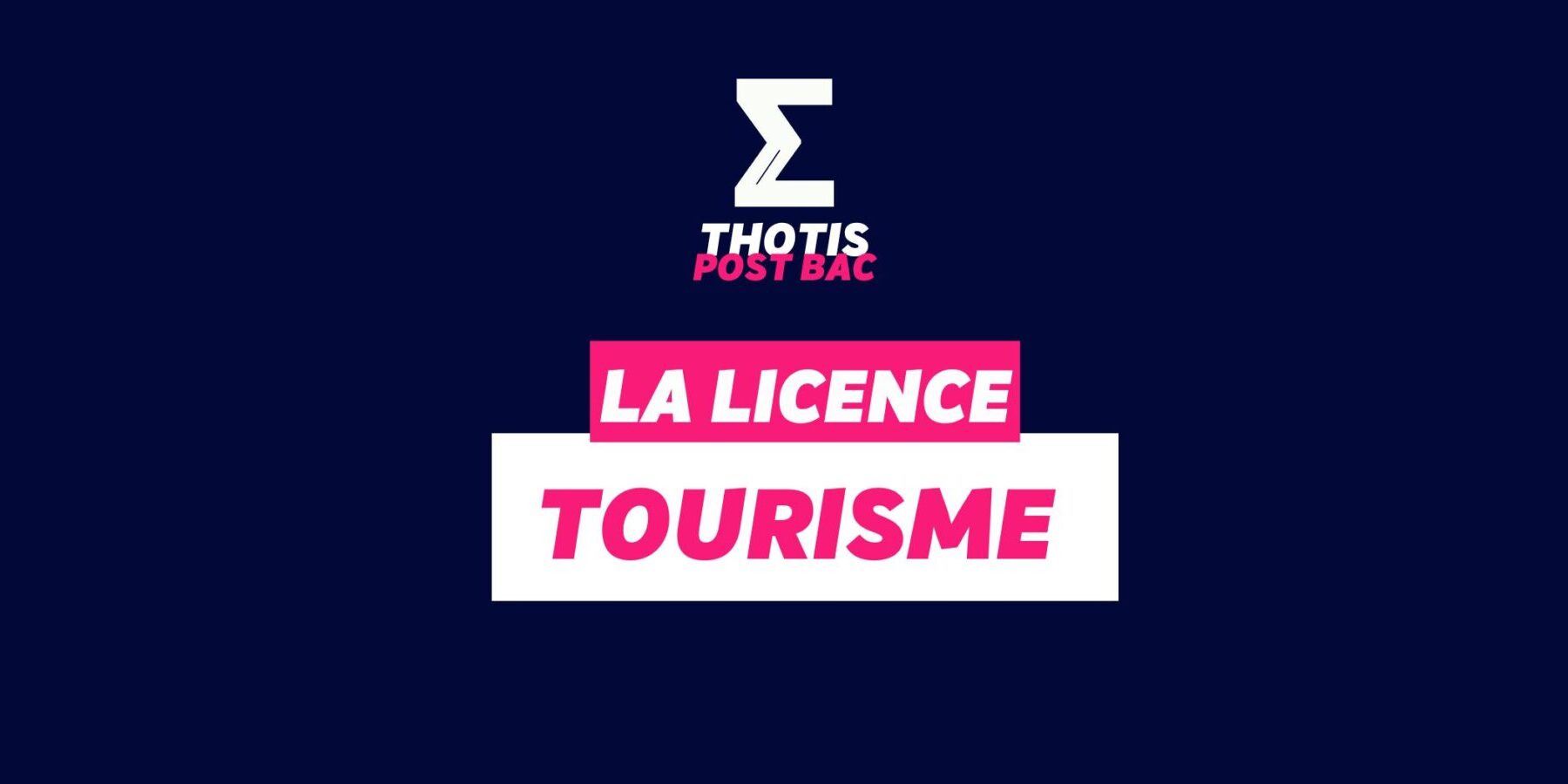 Licence Tourisme Licence Tourisme