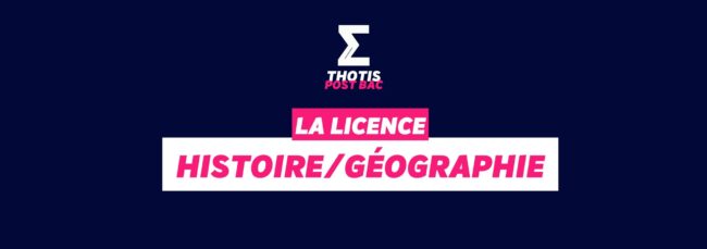 Licence Histoire-Géographie Licence Histoire-Géographie