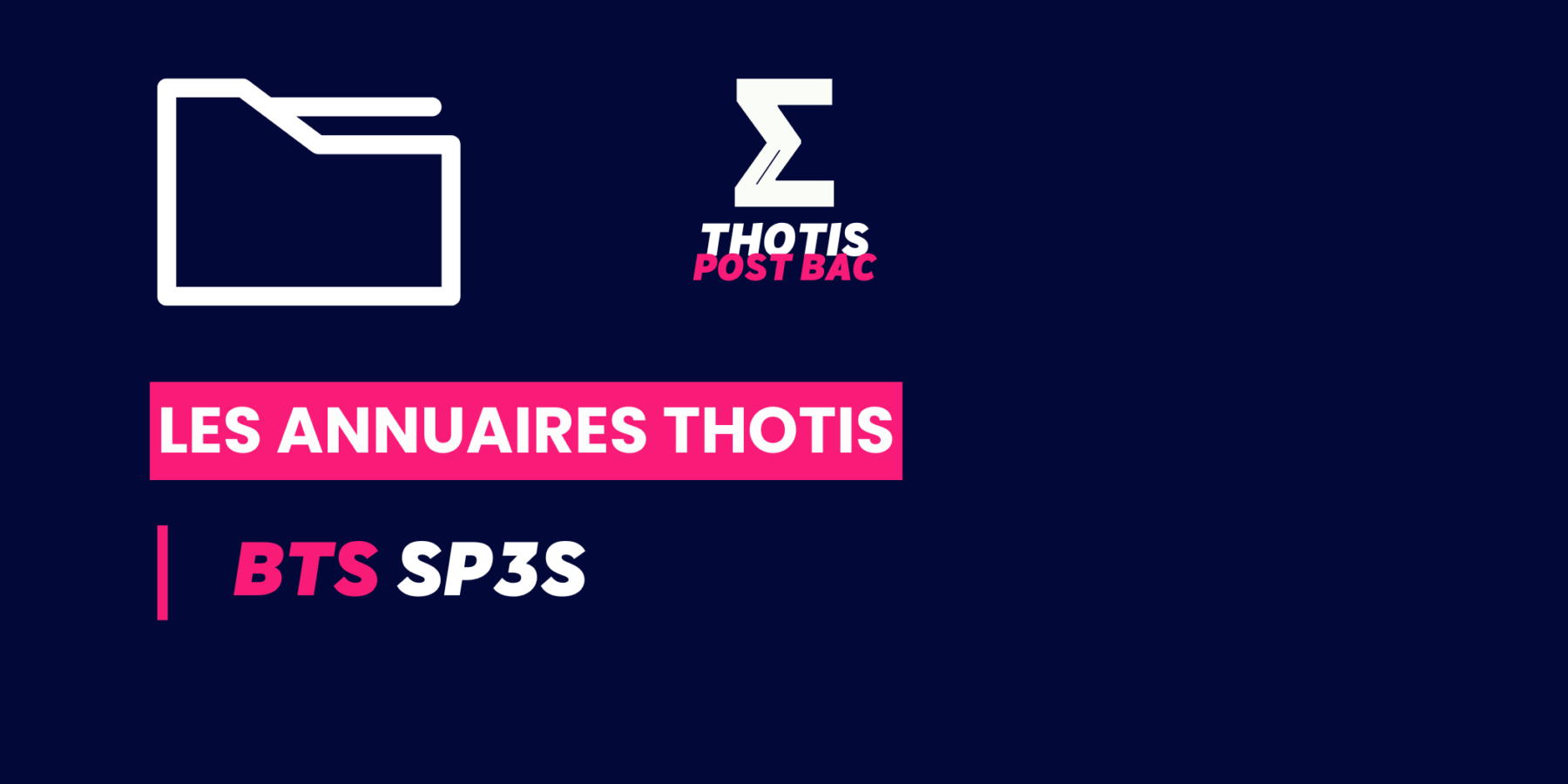 BTS SP3S Annuaire BTS SP3S Annuaire