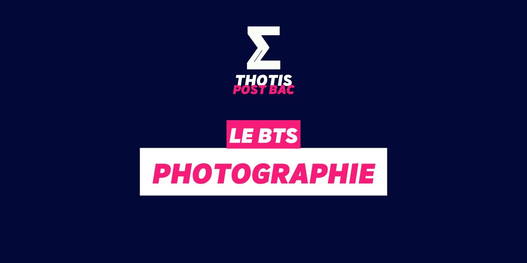 BTS Photographie BTS Photographie