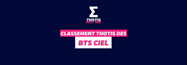 Classement – BTS CIEL Classement - BTS CIEL