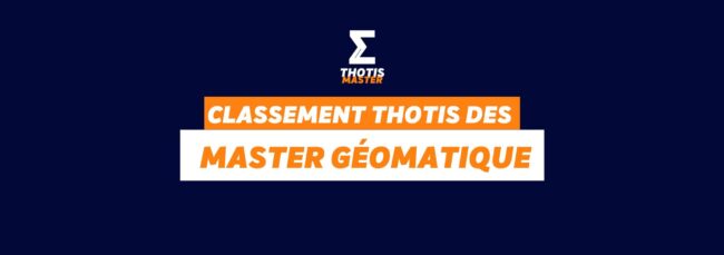 Classement des Masters Géomatique en 2025 Classement des Masters Géomatique en 2025