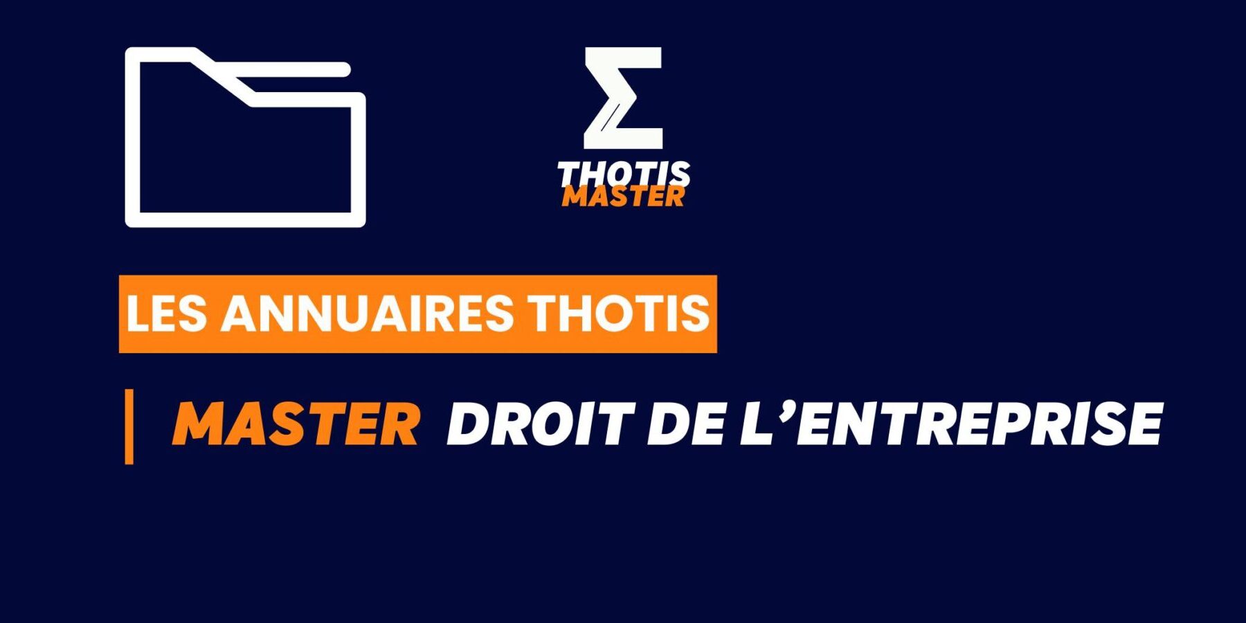 Annuaire – Master Droit de l’entreprise