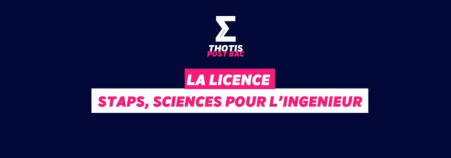 Licence STAPS, Sciences pour l’ingénieur