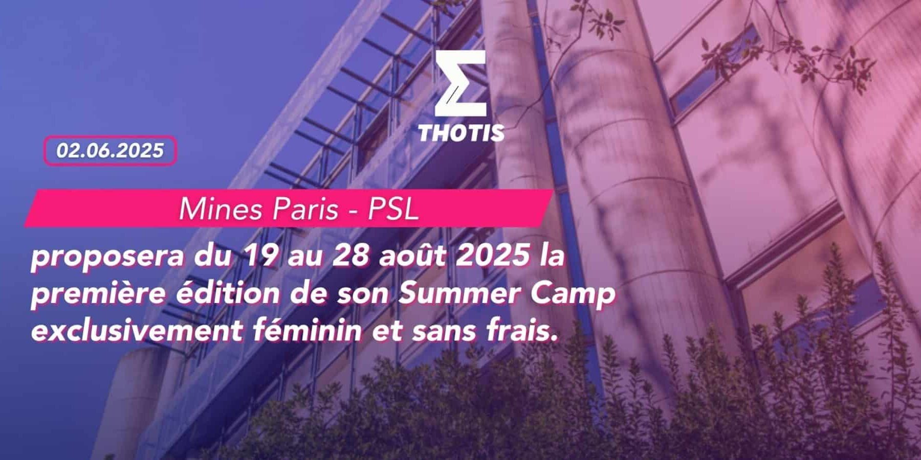 Summer Camp Mines Paris-PSL