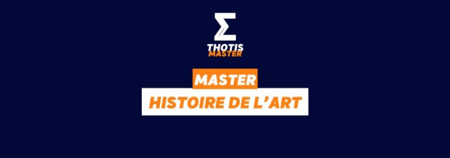 master histoire de l’art