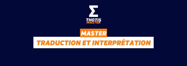 master traduction et interprétation