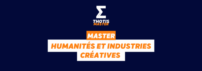 master humanités et industries créatives