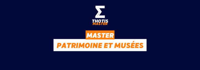 master patrimoine et musées