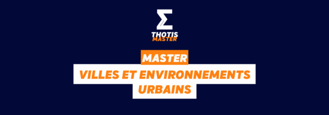 master villes et environnements urbains