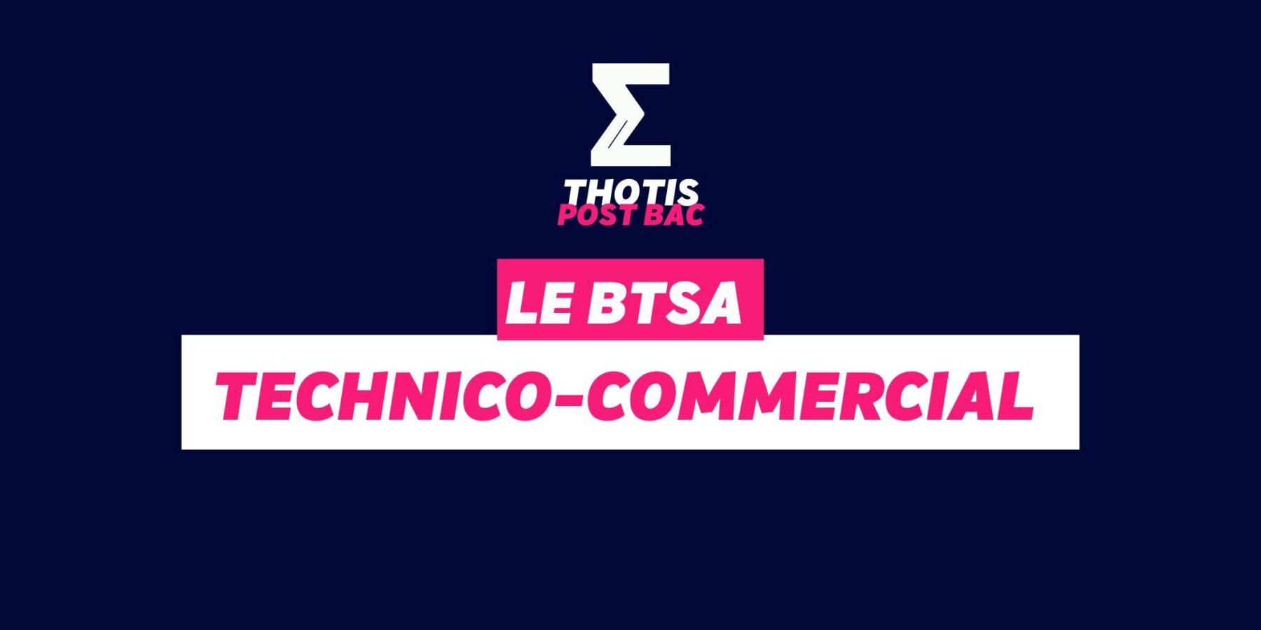 BTSA Technico-commercial