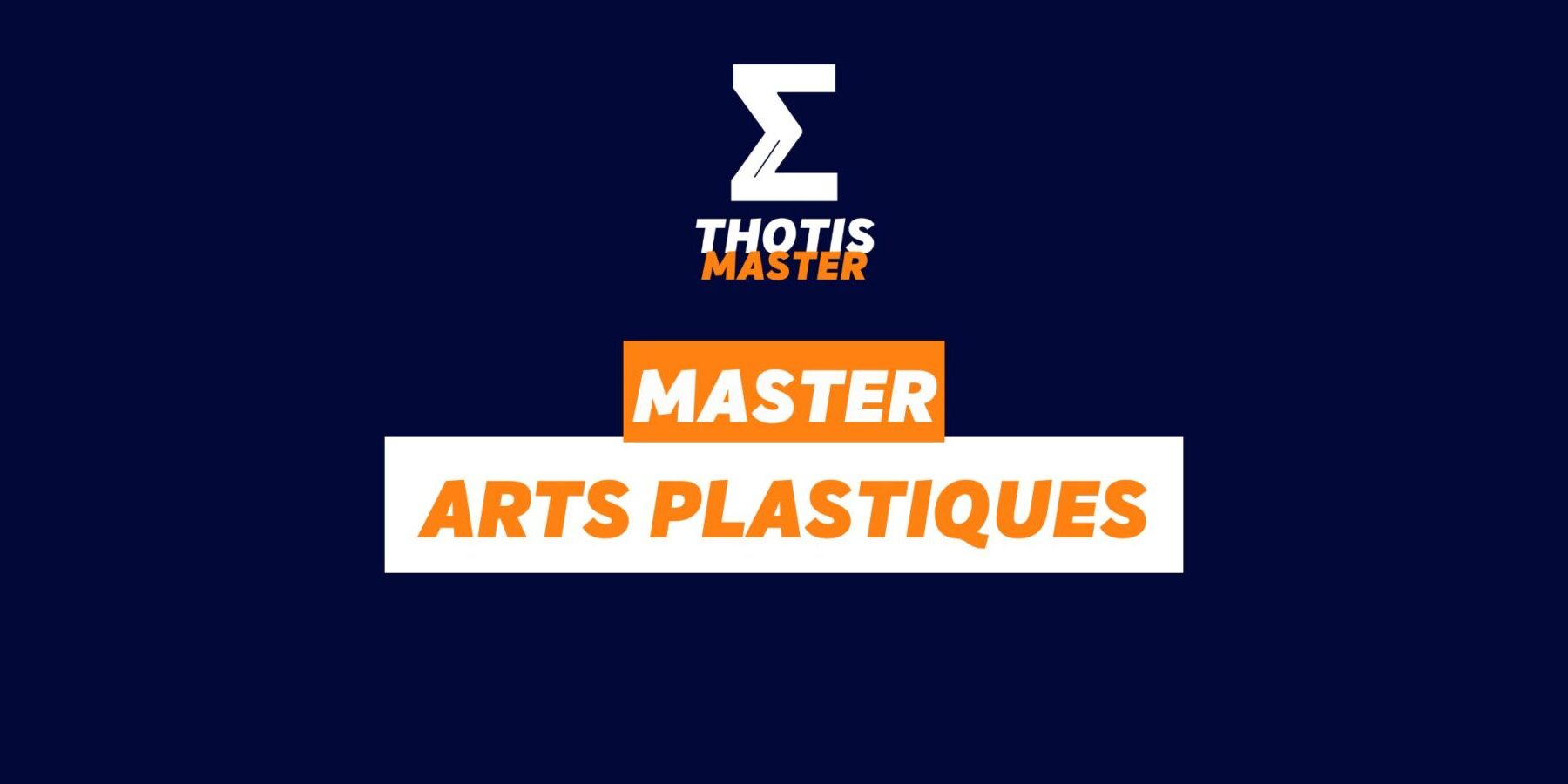 master arts plastiques