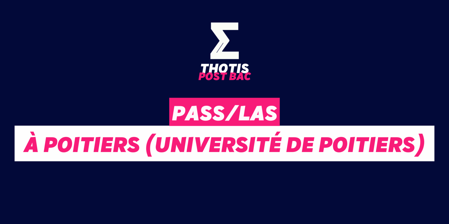 PASSLAS à Poitiers