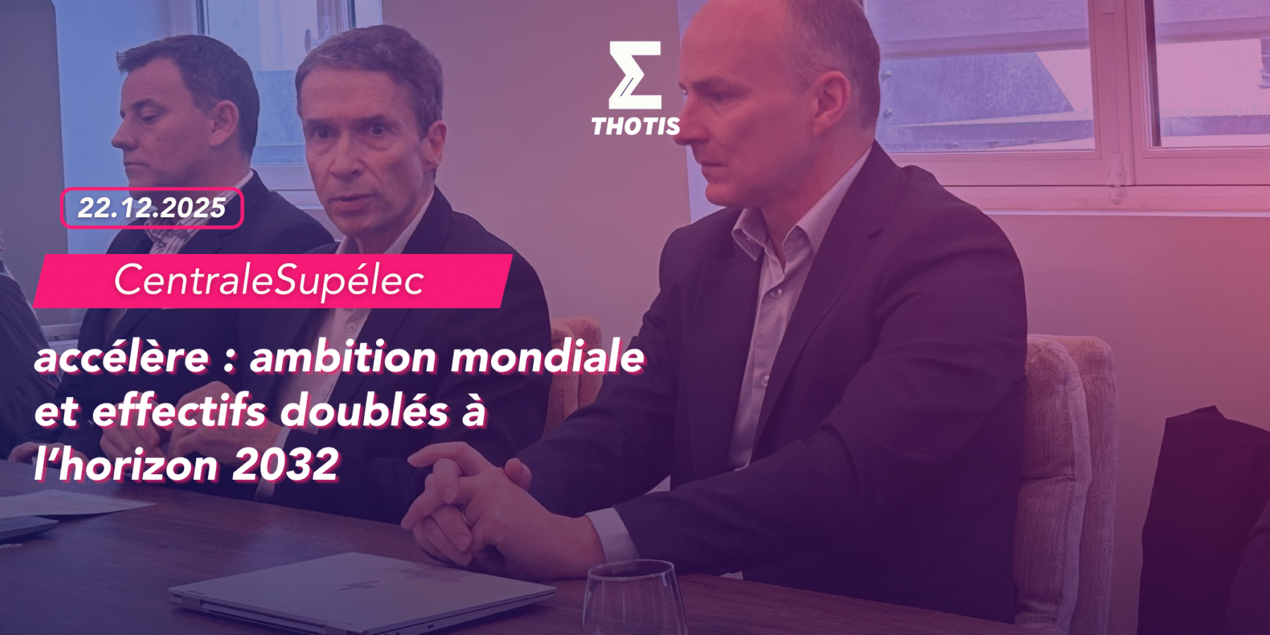 CentraleSupélec accélère – ambition mondiale et effectifs doublés à l’horizon 2032