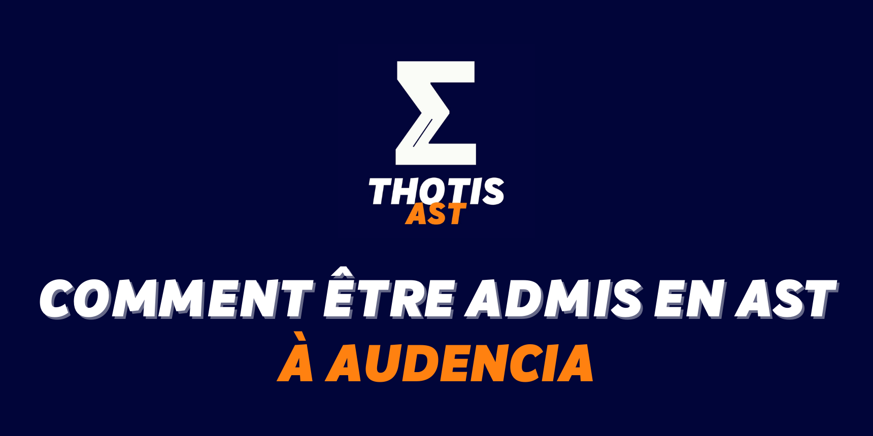 Comment être admis à Audencia en AST Comment être admis à Audencia en AST