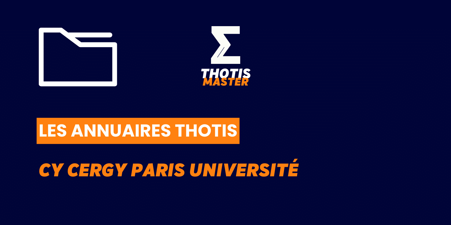Annuaire CY Cergy Paris Université