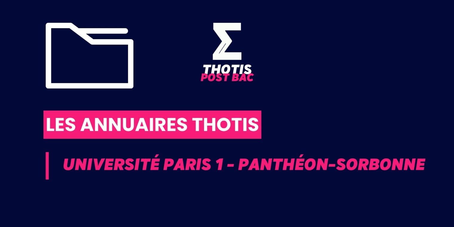 Annuaires thotis_Postbac_Université Paris 1 – Panthéon-Sorbonne