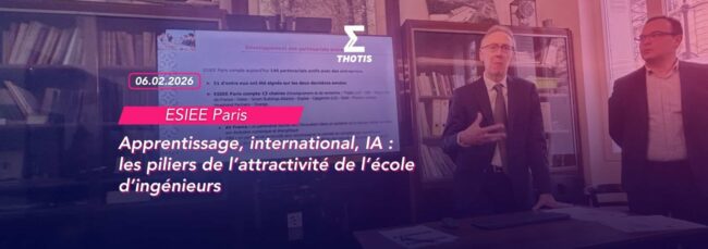 ESIEE Paris Apprentissage, international, IA les piliers de l’attractivité de l’école d’ingénieurs