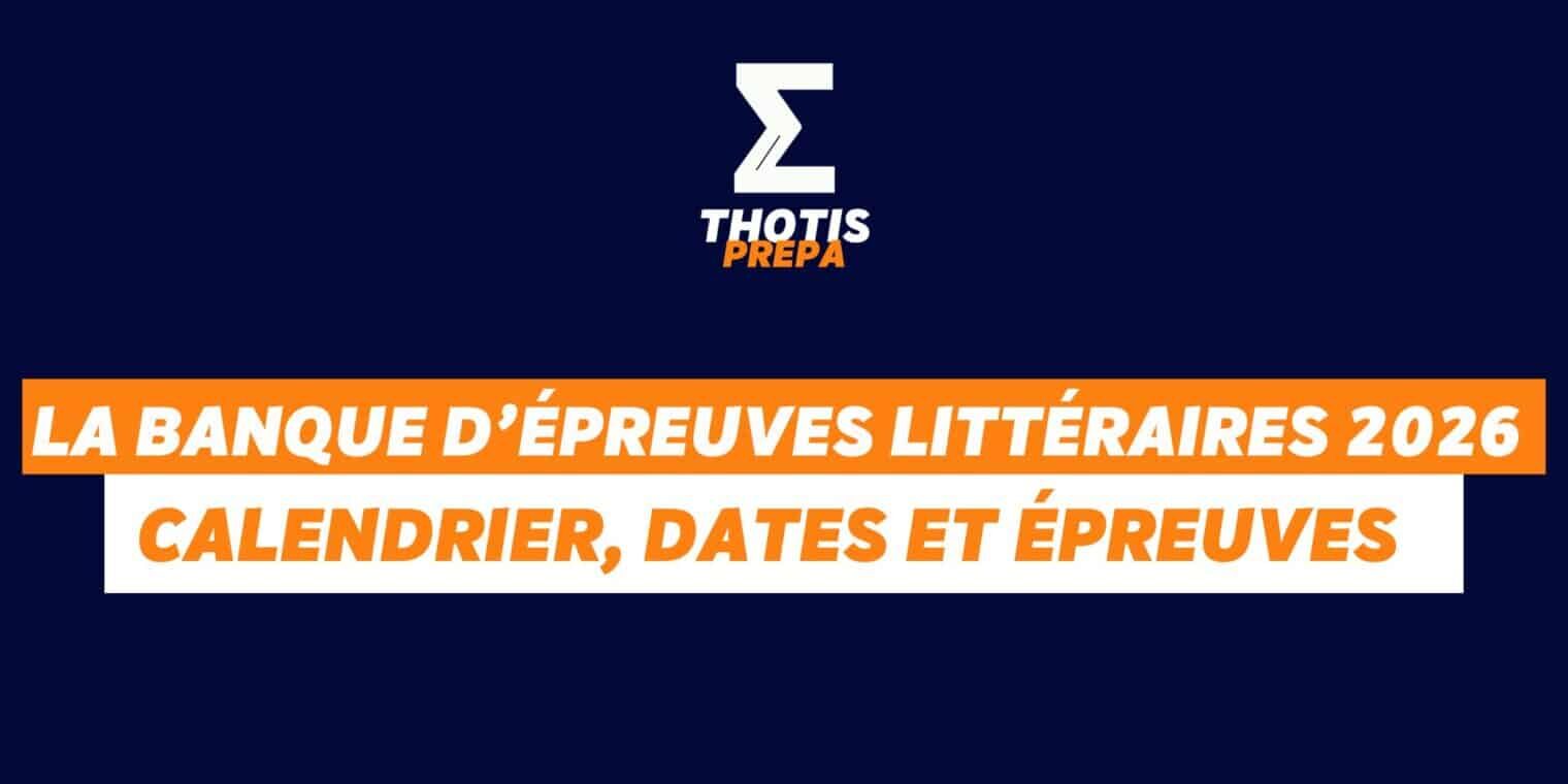La bel (banque d’Épreuves littéraires) 2026-2