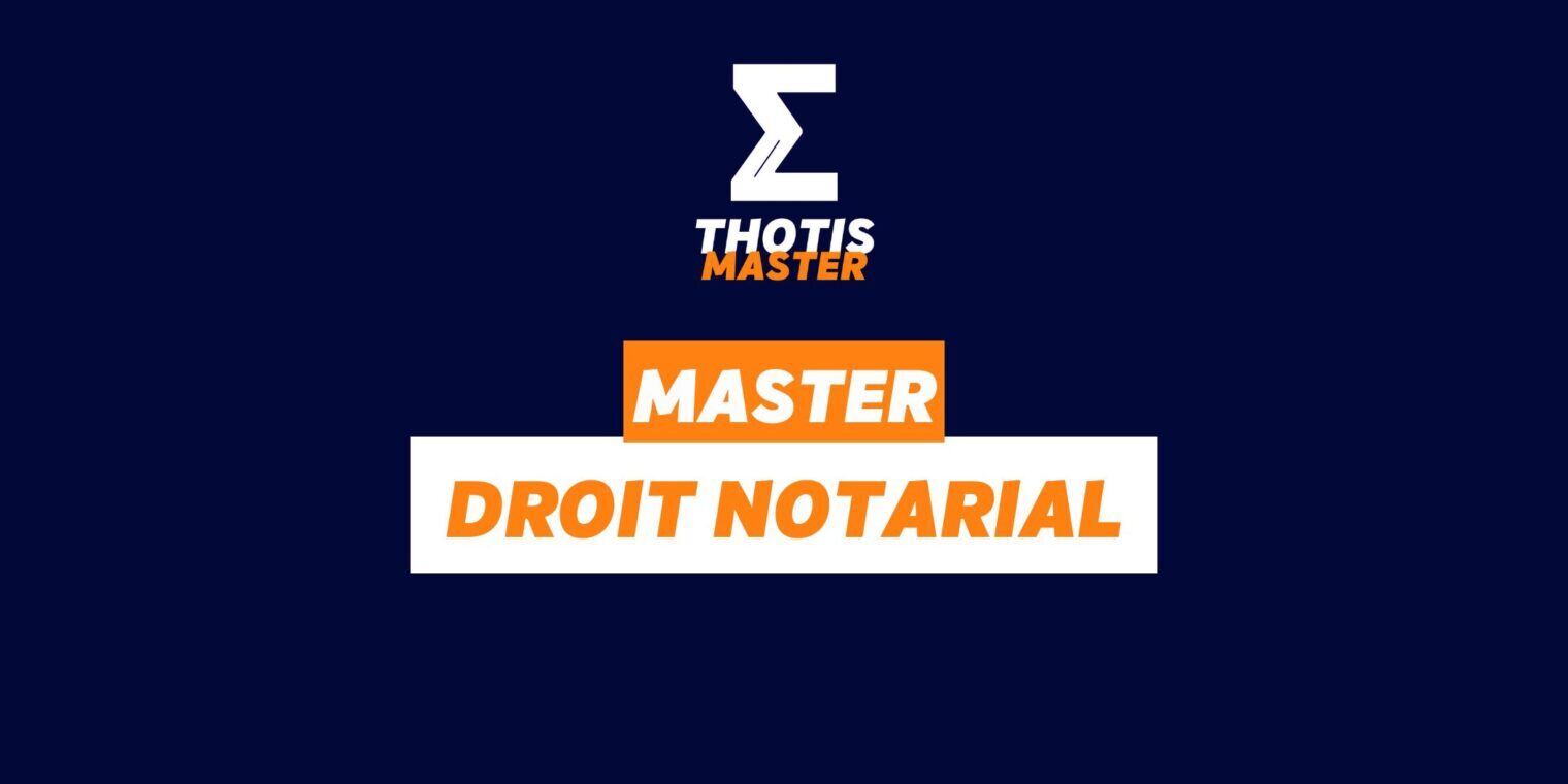 Master droit notarial