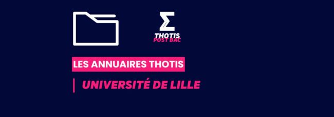 Annuaires Thotis - Université de Lille