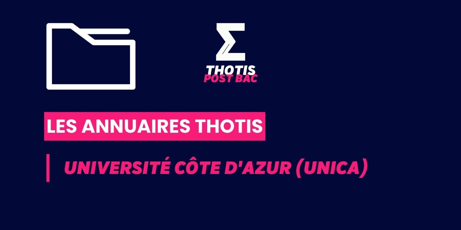 Annuaires Thotis – Université Côte d’Azur (UniCA) Annuaires Thotis - Université Côte d'Azur (UniCA)
