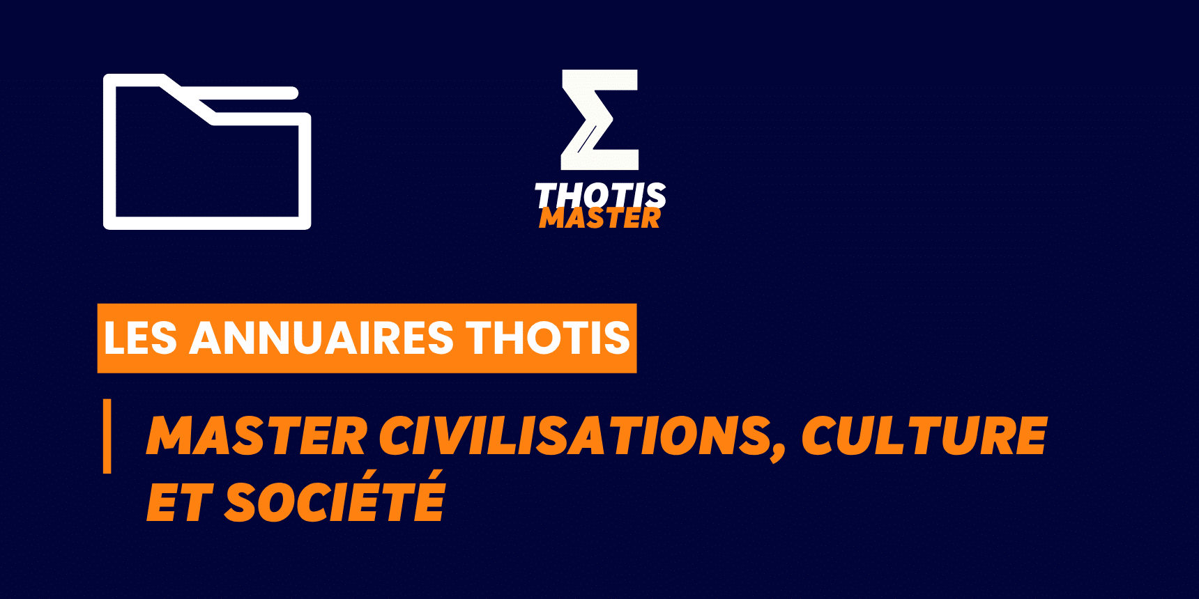 Annuaire Master Civilisations, culture et société (1)