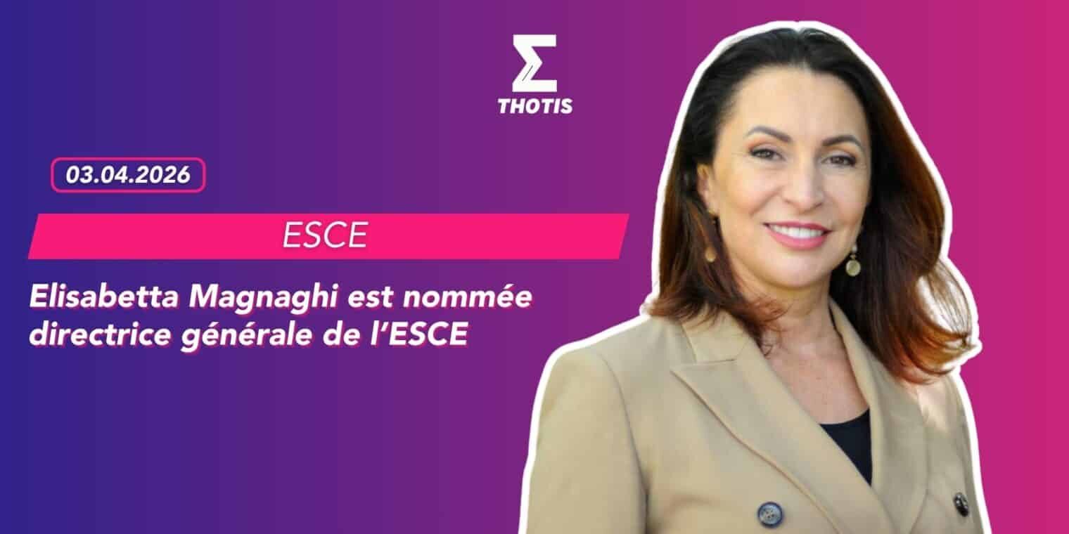 Elisabetta Magnaghi est nommée directrice générale de l’ESCE-2