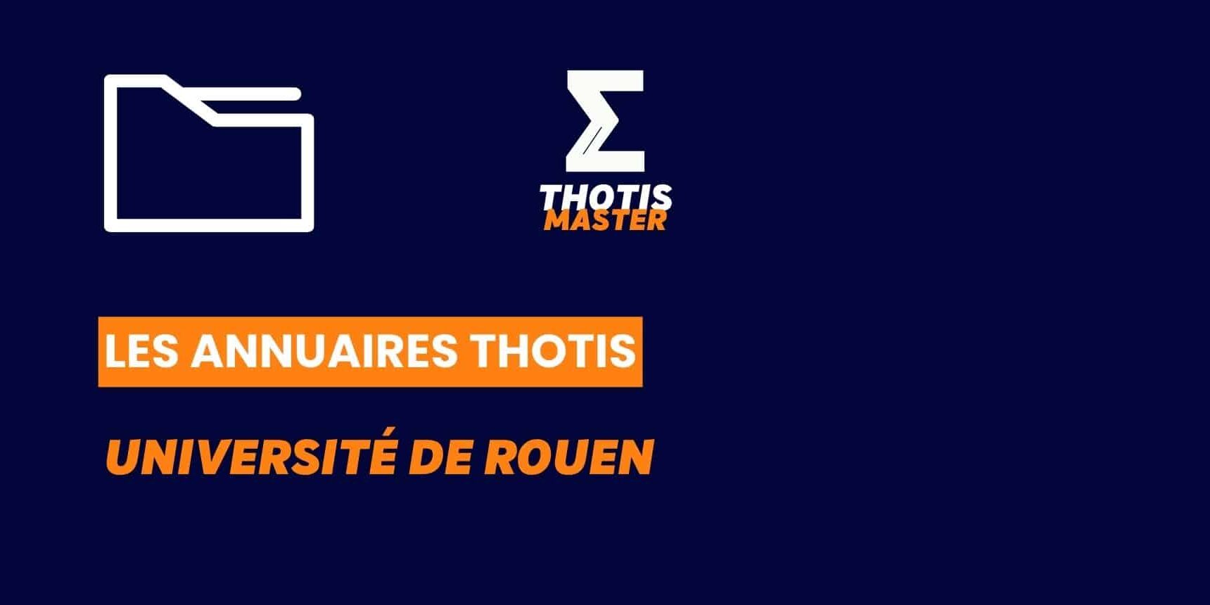 Annuaire Université de Rouen