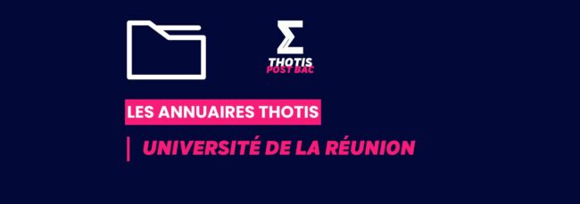 Annuaires Thotis - Université de la Réunion