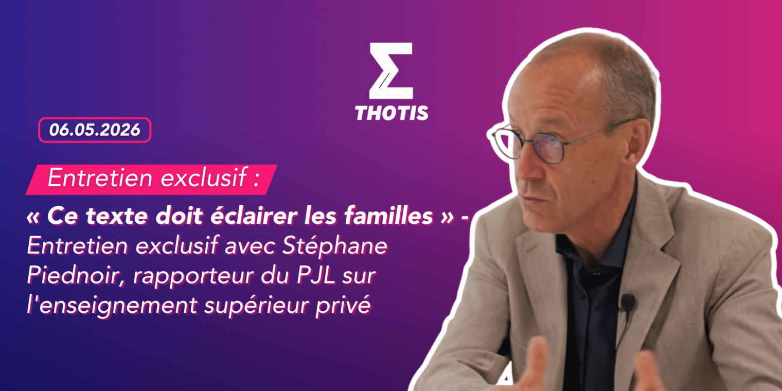 Entretien exclusif Stéphane Piednoir Entretien exclusif Stéphane Piednoir, sénateur et rapporteur du PJL