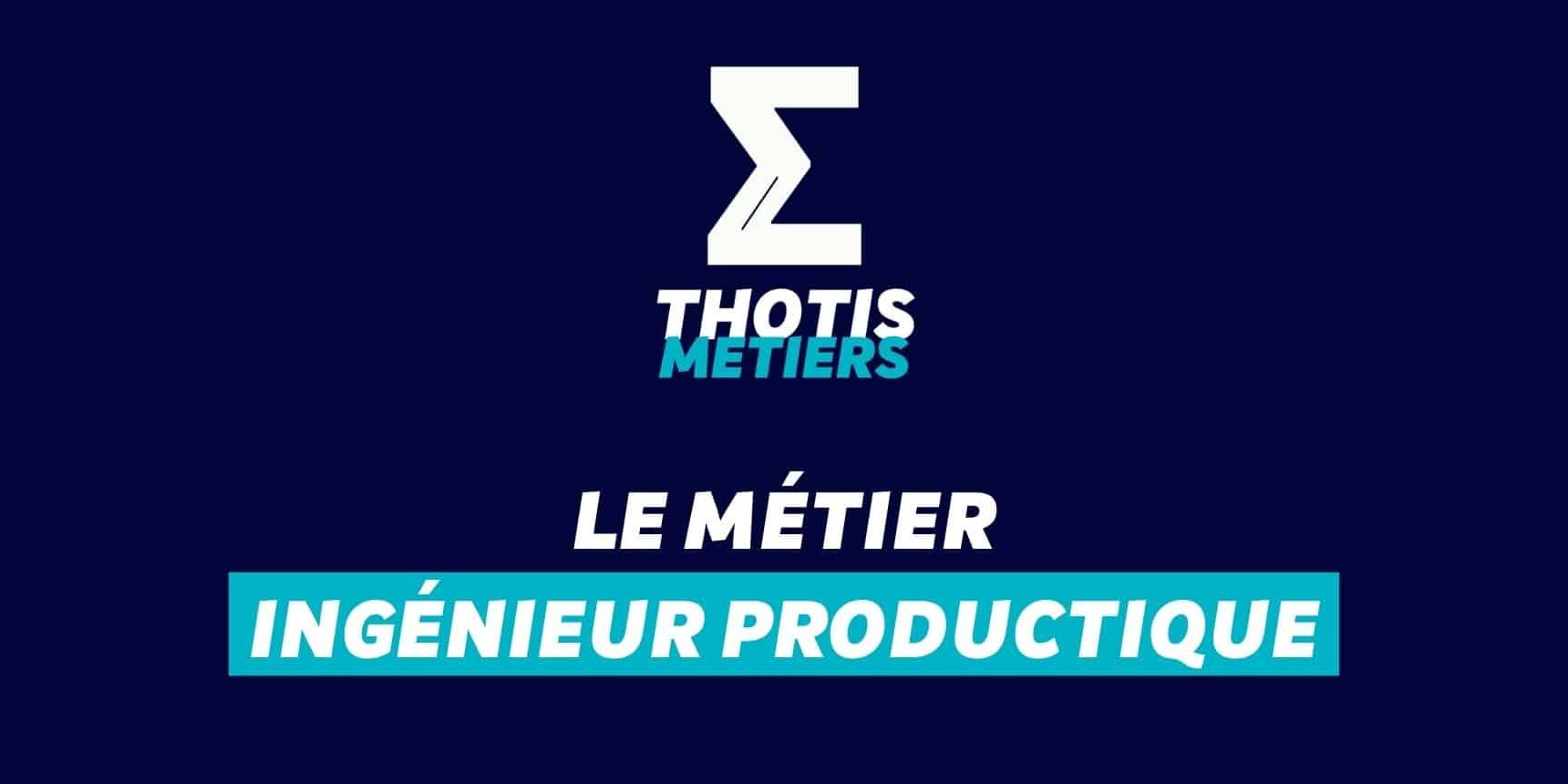 ingénieur productique